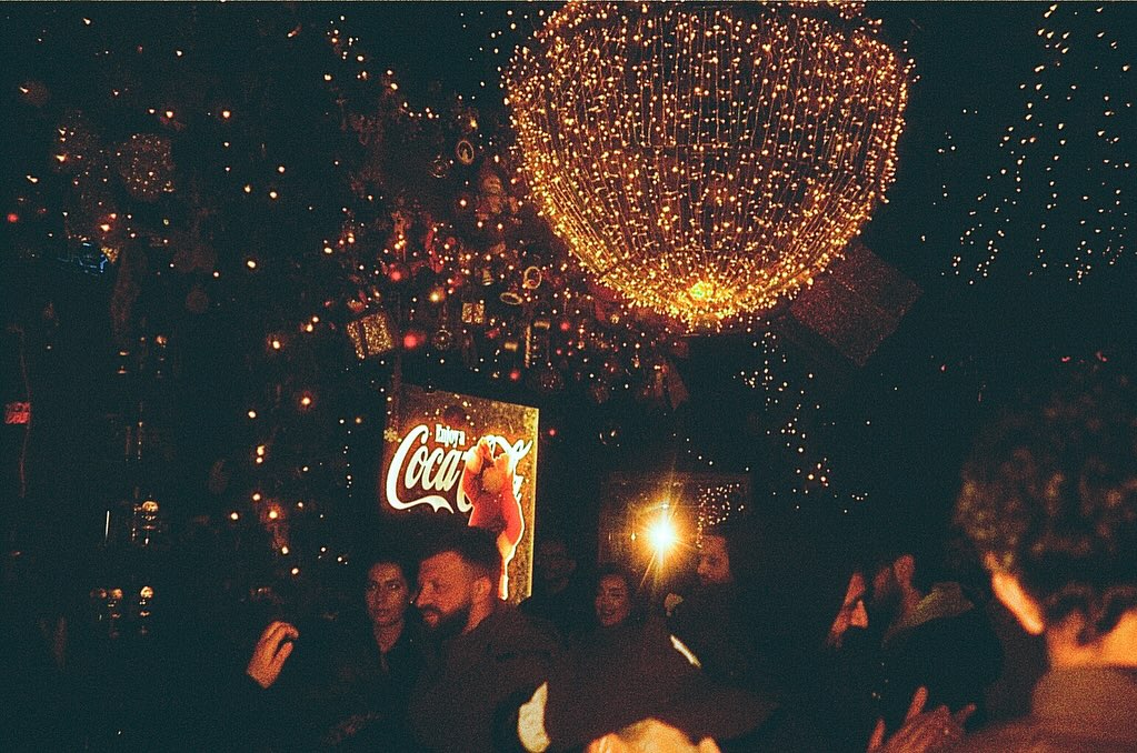 Snowy outdoor setting